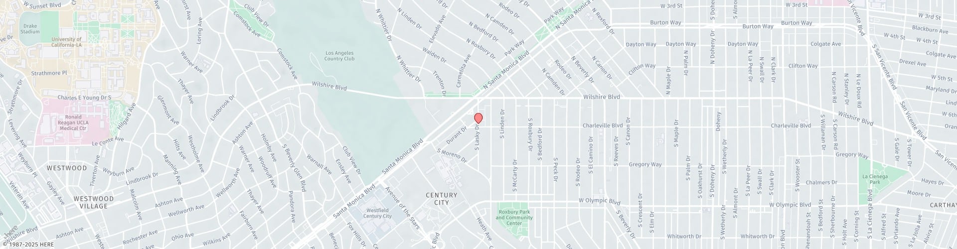 Location Map: 153 South Lasky Drive Beverly Hills, CA 90212